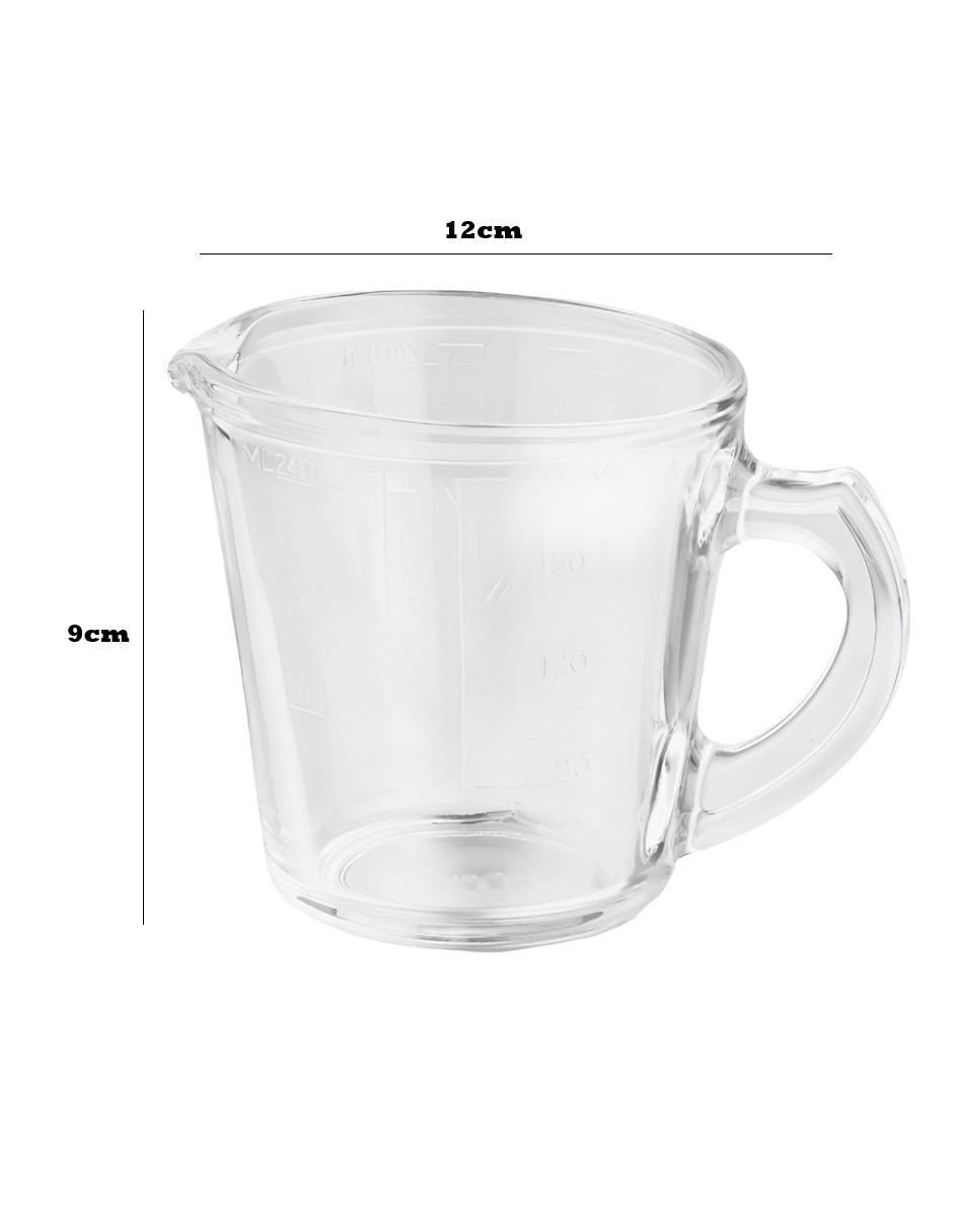 Taza medidora de vidrio 3