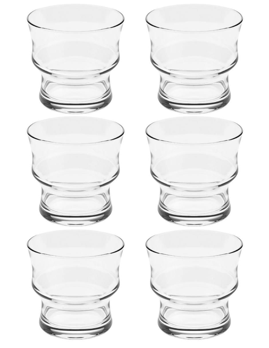 Set vasos Dude de vidrio con 6 piezas