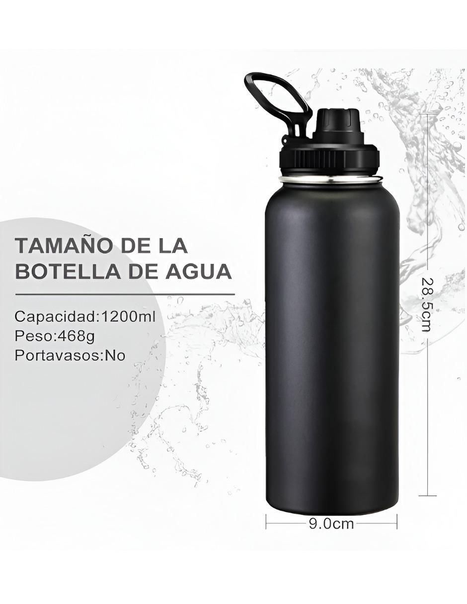 Termo de acero inoxidable con tapa rosca 1.2L 4
