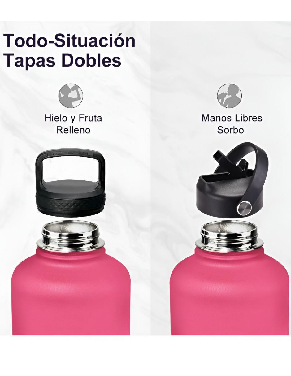 Termo de acero inoxidable con tapa rosca 1.8 L 3