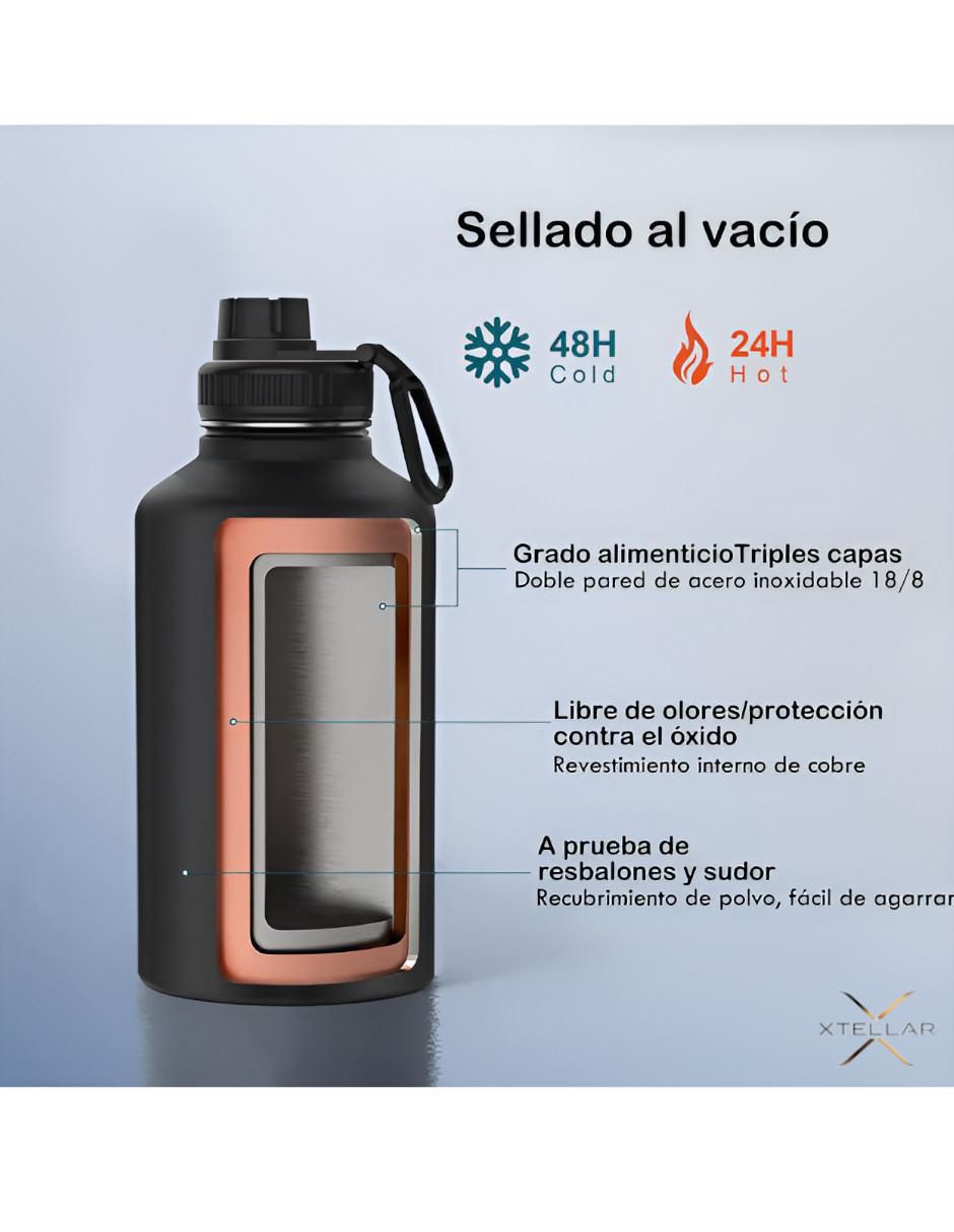 Termo de acero inoxidable xtllar123 con tapa de rosca 1.9 L 2