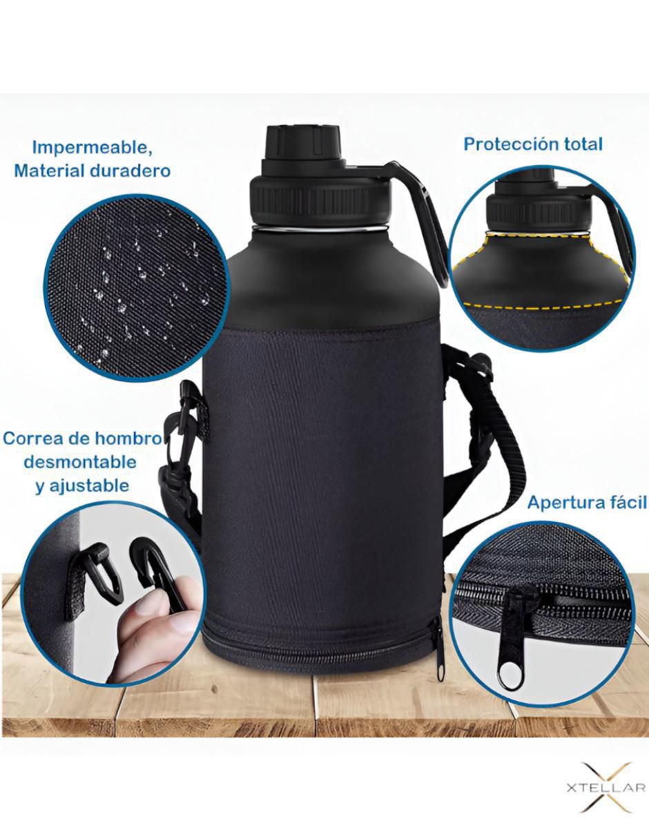 Termo de acero inoxidable xtllar123 con tapa de rosca 1.9 L 3