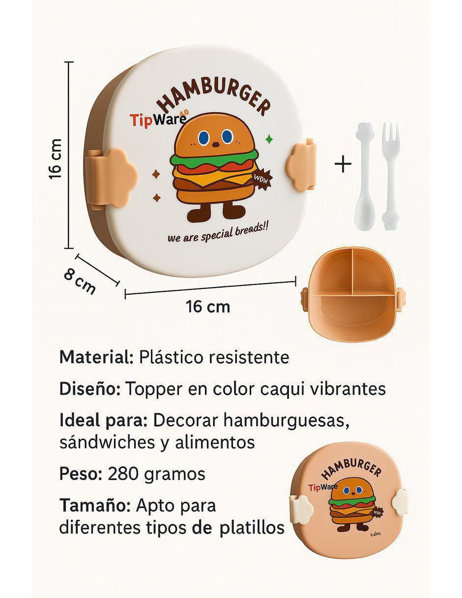 Set contenedores de plástico 2 piezas 5