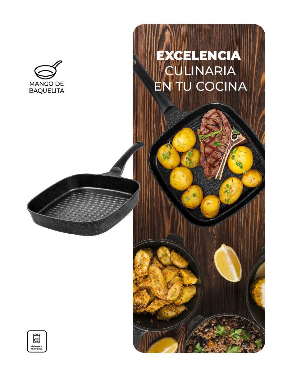 Sartén grill de mármol 3