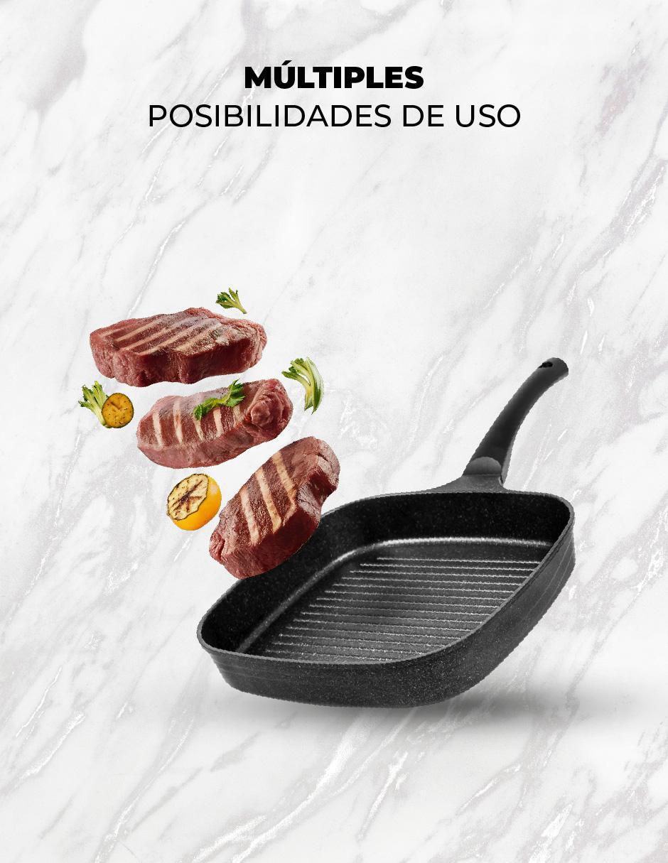 Sartén grill de mármol 4