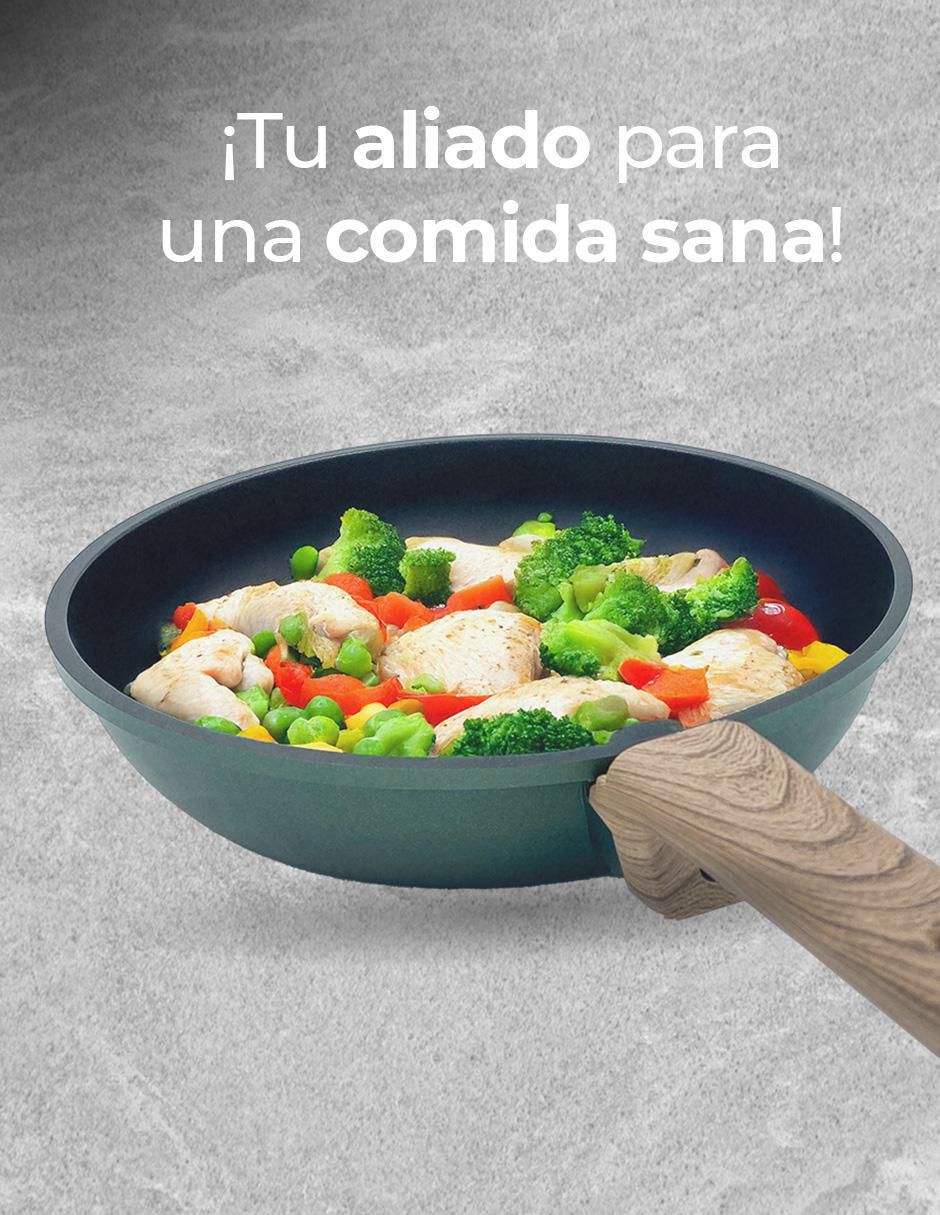 Sartén de aluminio anodizado 4