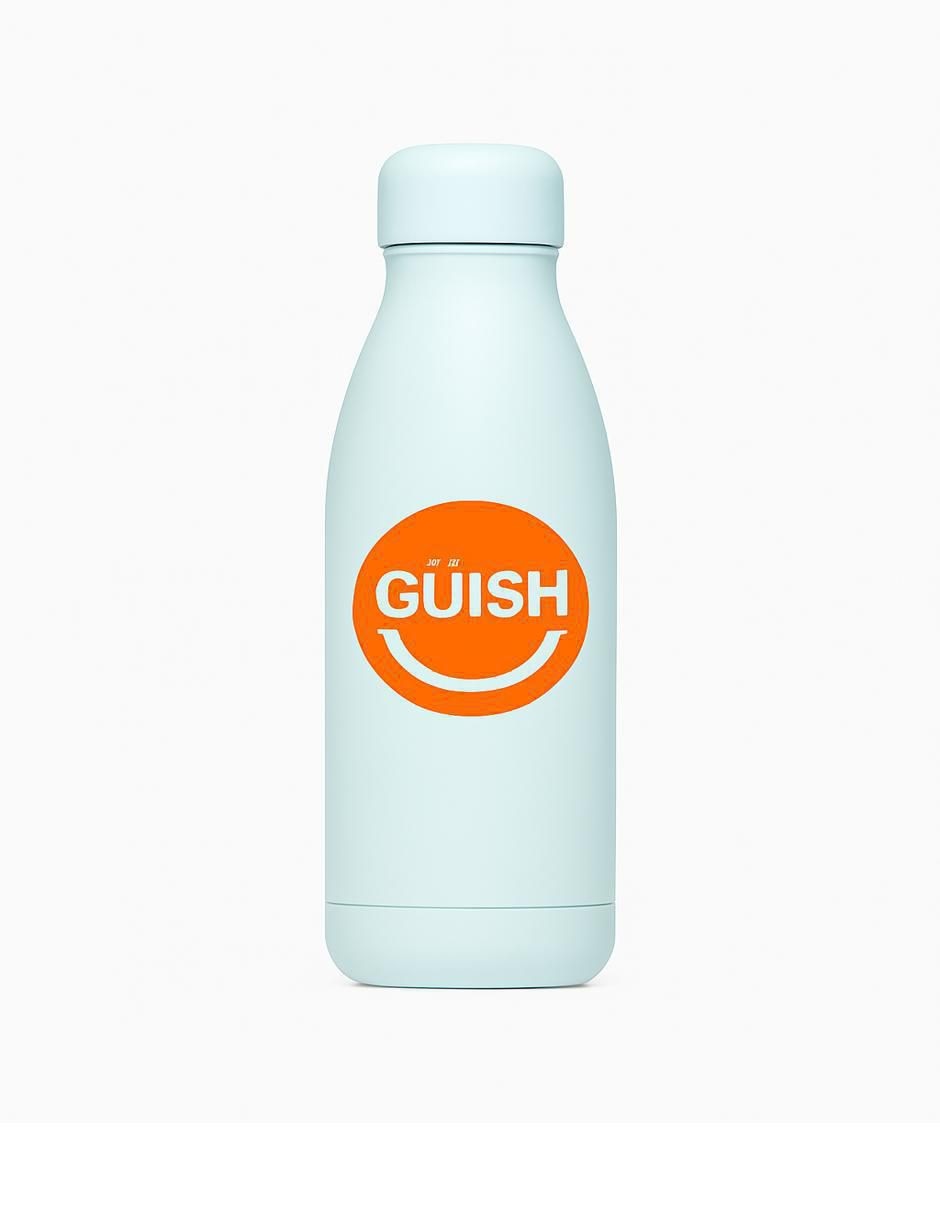 Termo de acero inoxidable Guish con tapa disc top 420 ml