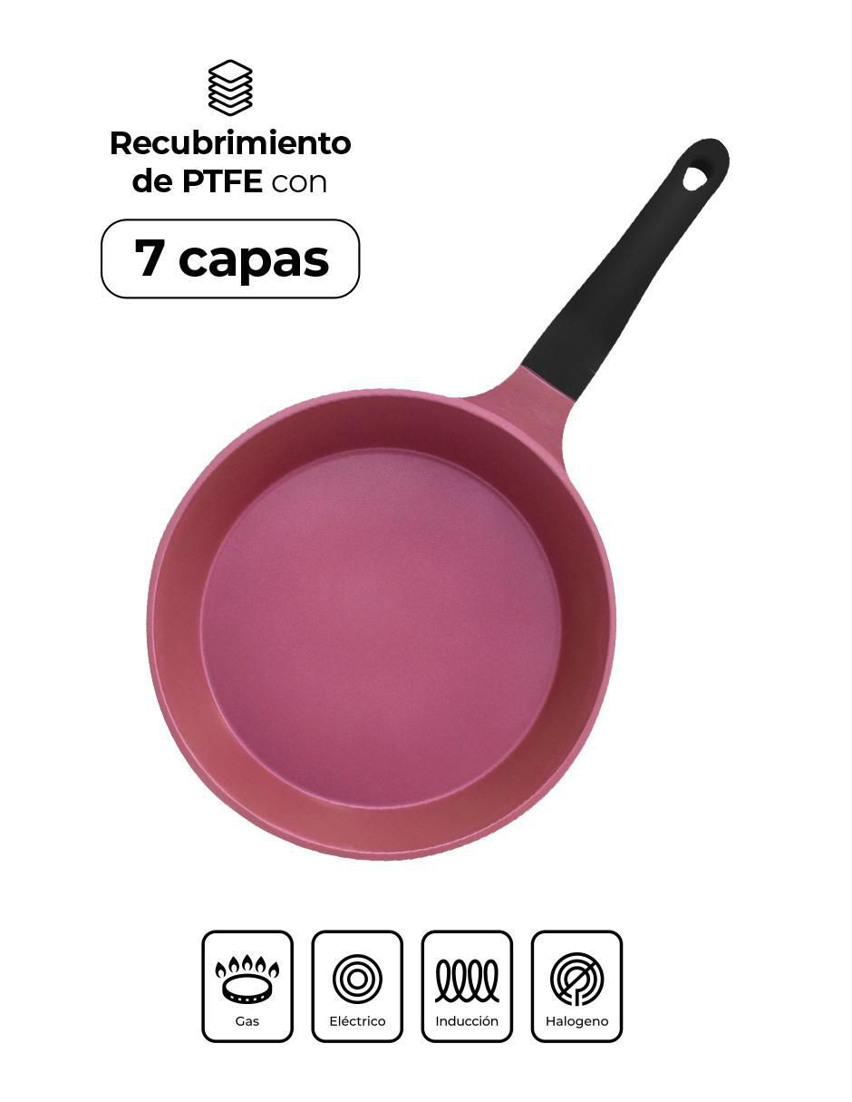 Sartén Lacena Colors de aluminio fundido 3