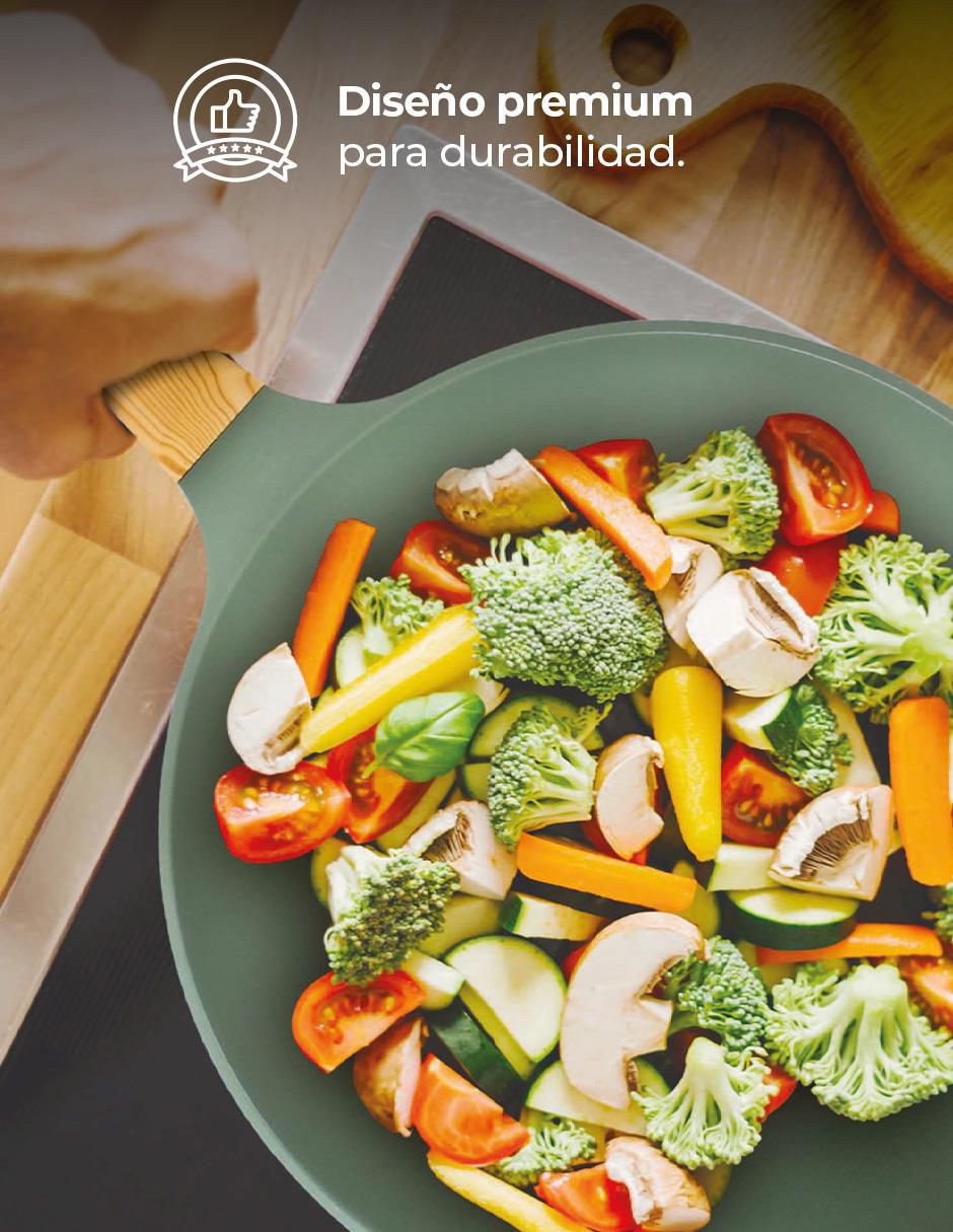 Sartén Wok Jade Premium de jade 4