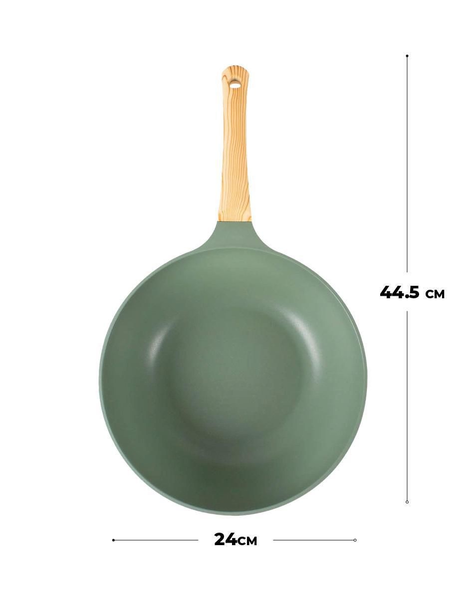 Sartén Wok Jade Premium de jade 2