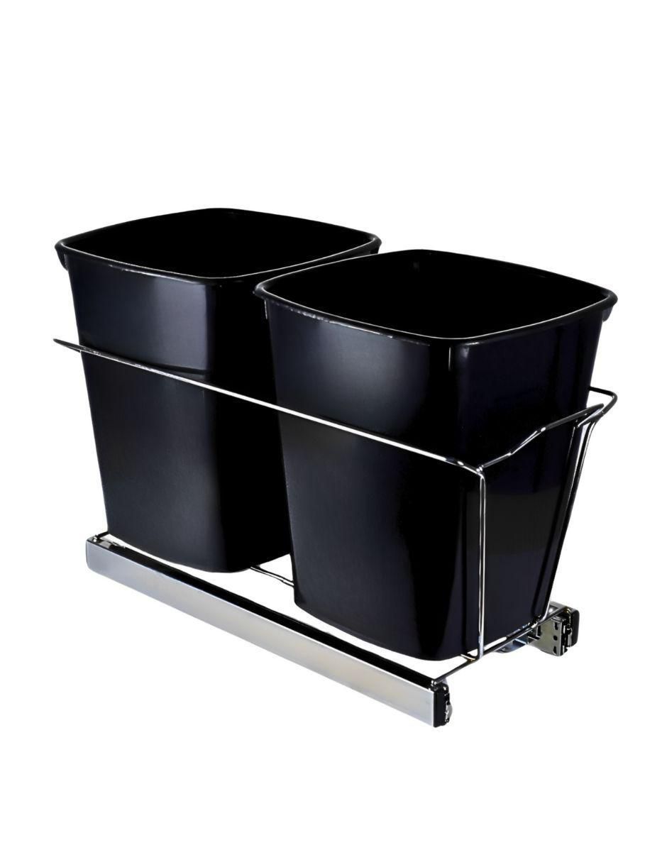 Set botes basura de plástico