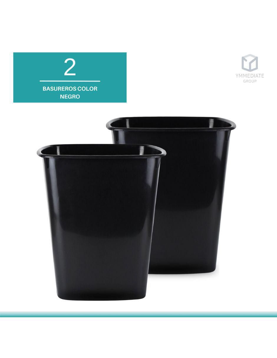 Set botes basura de plástico 2