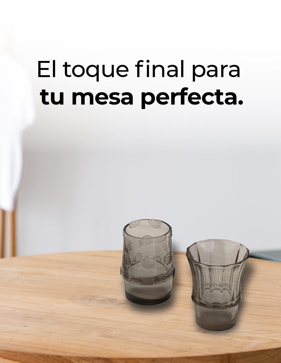 Set de vasos largos de vidrio con 4 piezas 5