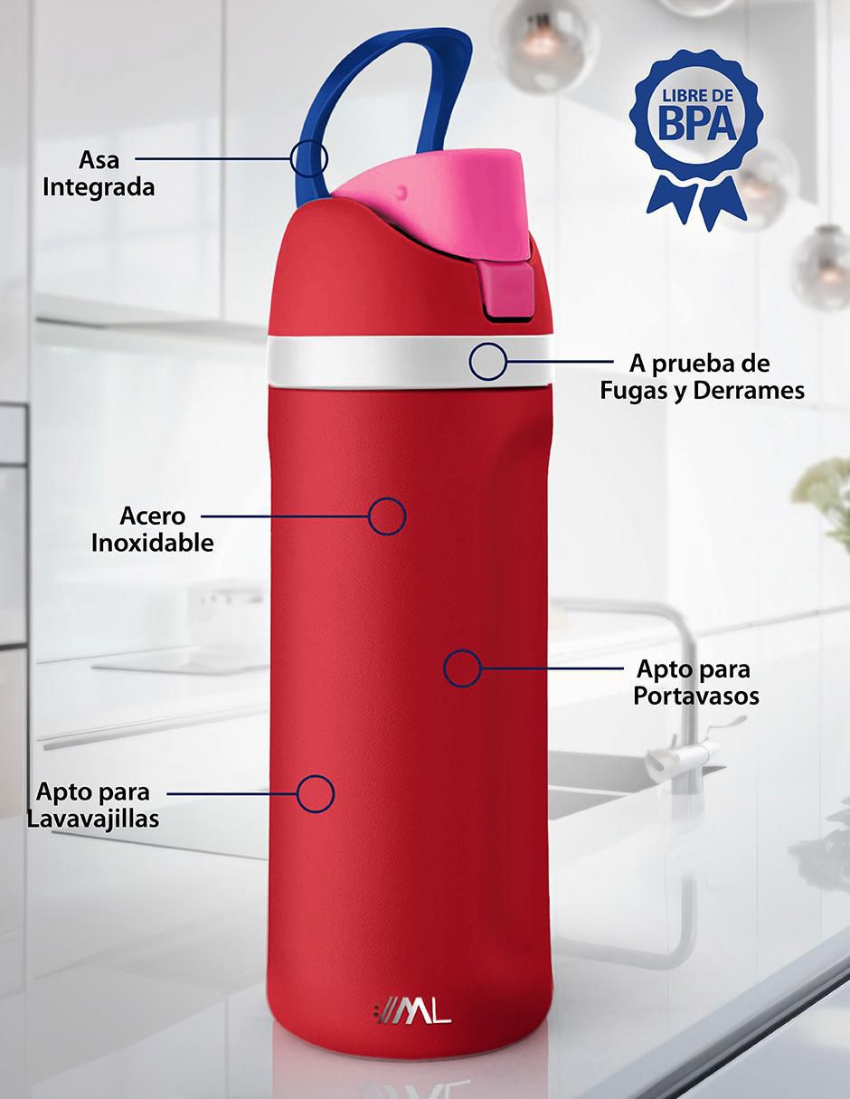 Termo magma life "de" acero inoxidable sin familia "con tapa" flip top sin tamaño
