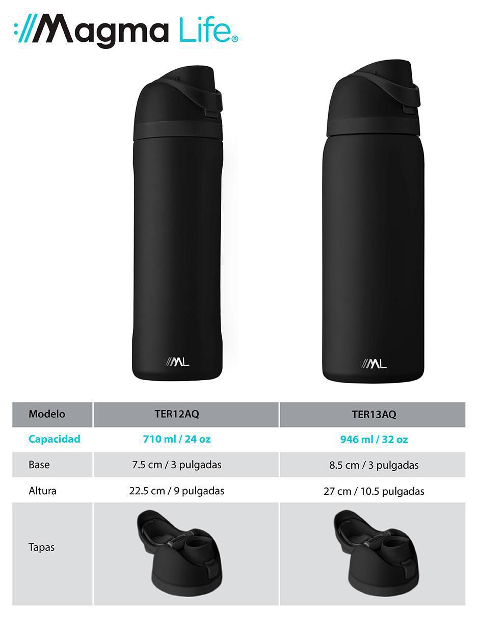 Termo de acero inoxidable con tapa flip top 4