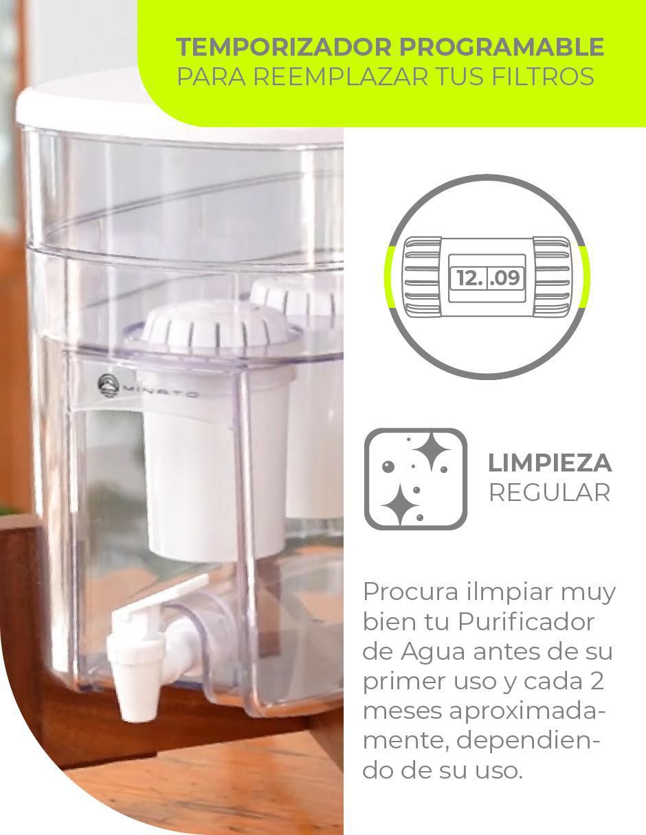 Filtro purificador de agua NWPF12-PD12-MKP 4