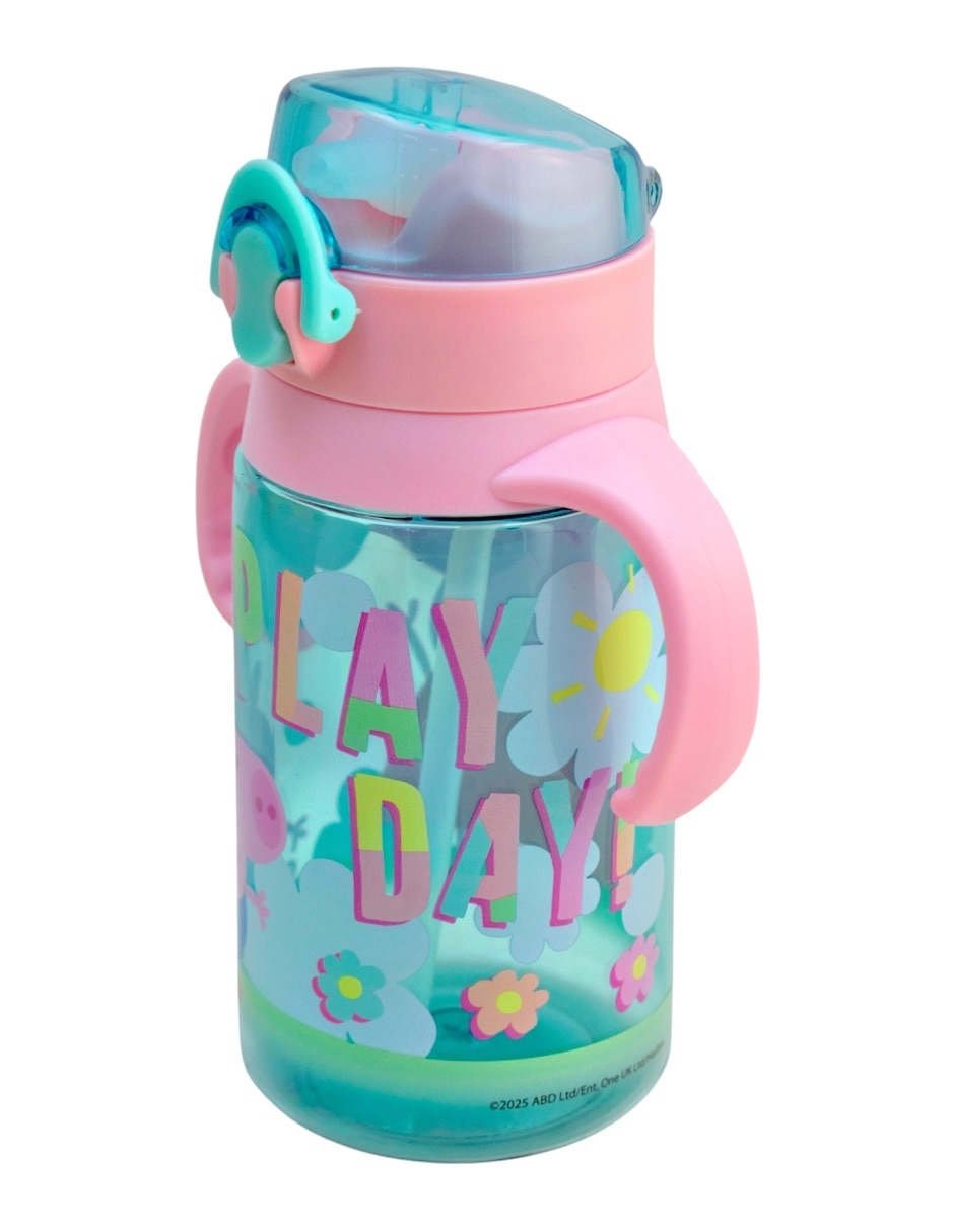Botella de agua Peppa Pig de plástico para niña 3