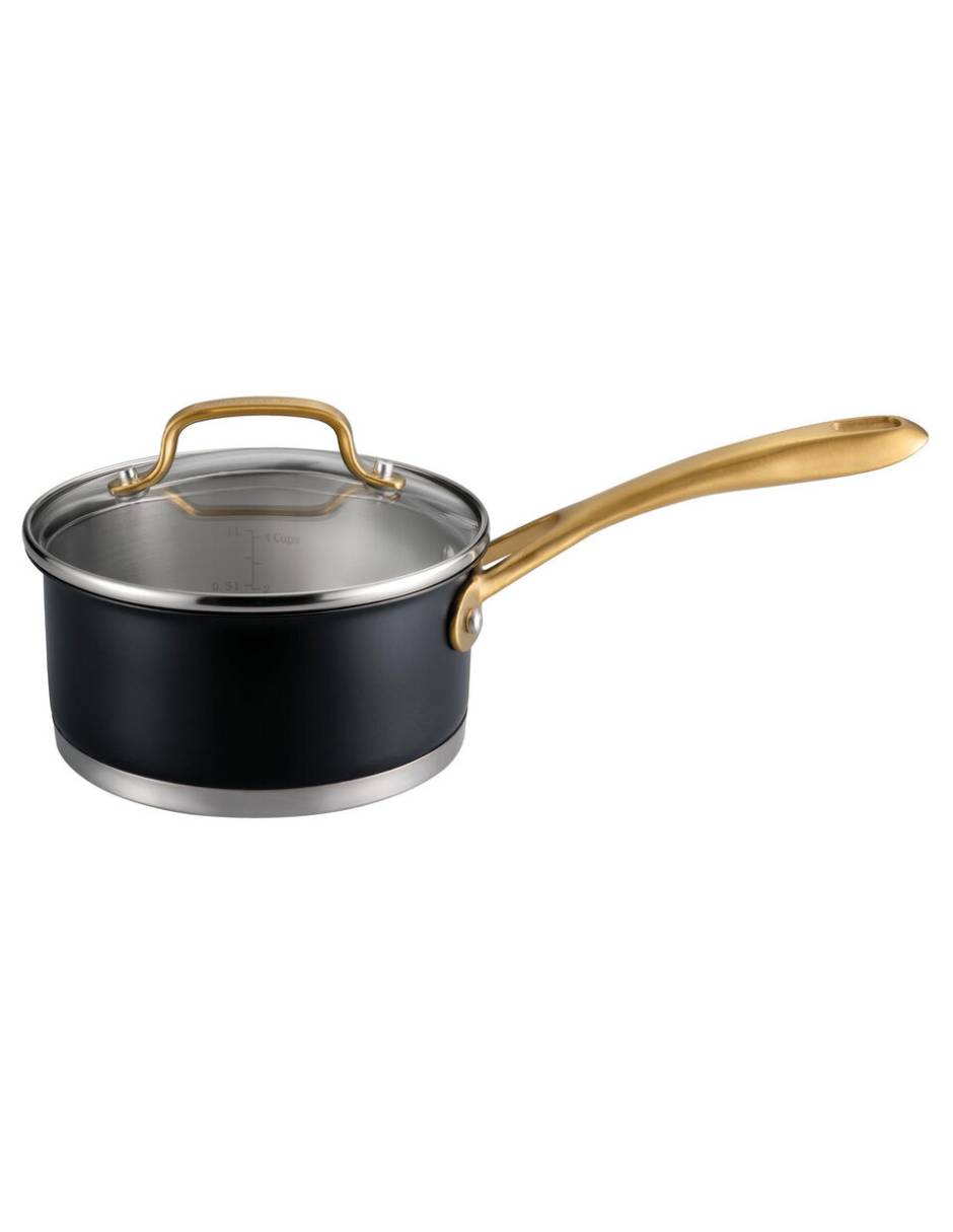 Batería de cocina de acero inoxidable antiadherente convencional 7 piezas 3