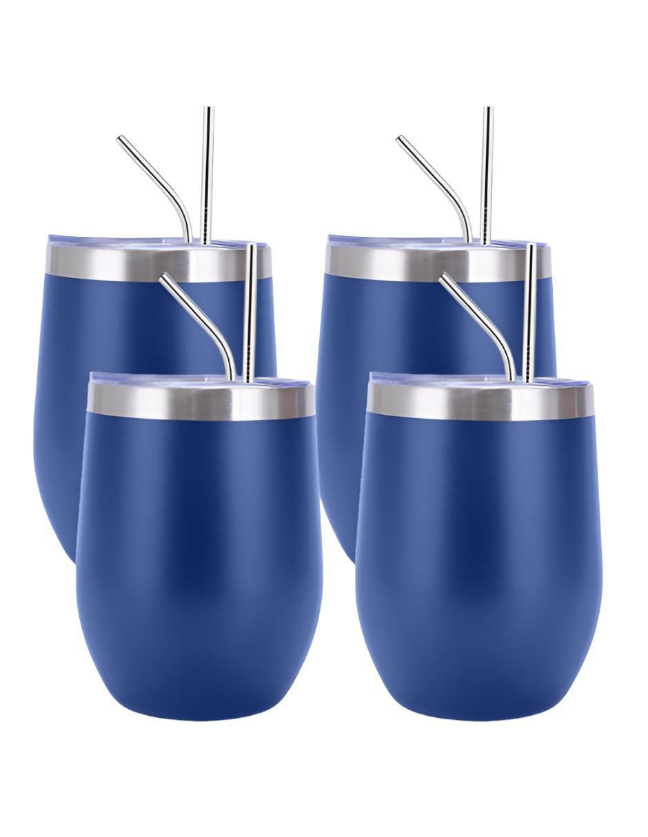 Set termo de acero inoxidable con tapa flip top 350 ml Set termo de acero inoxidable con tapa flip top 350 ml