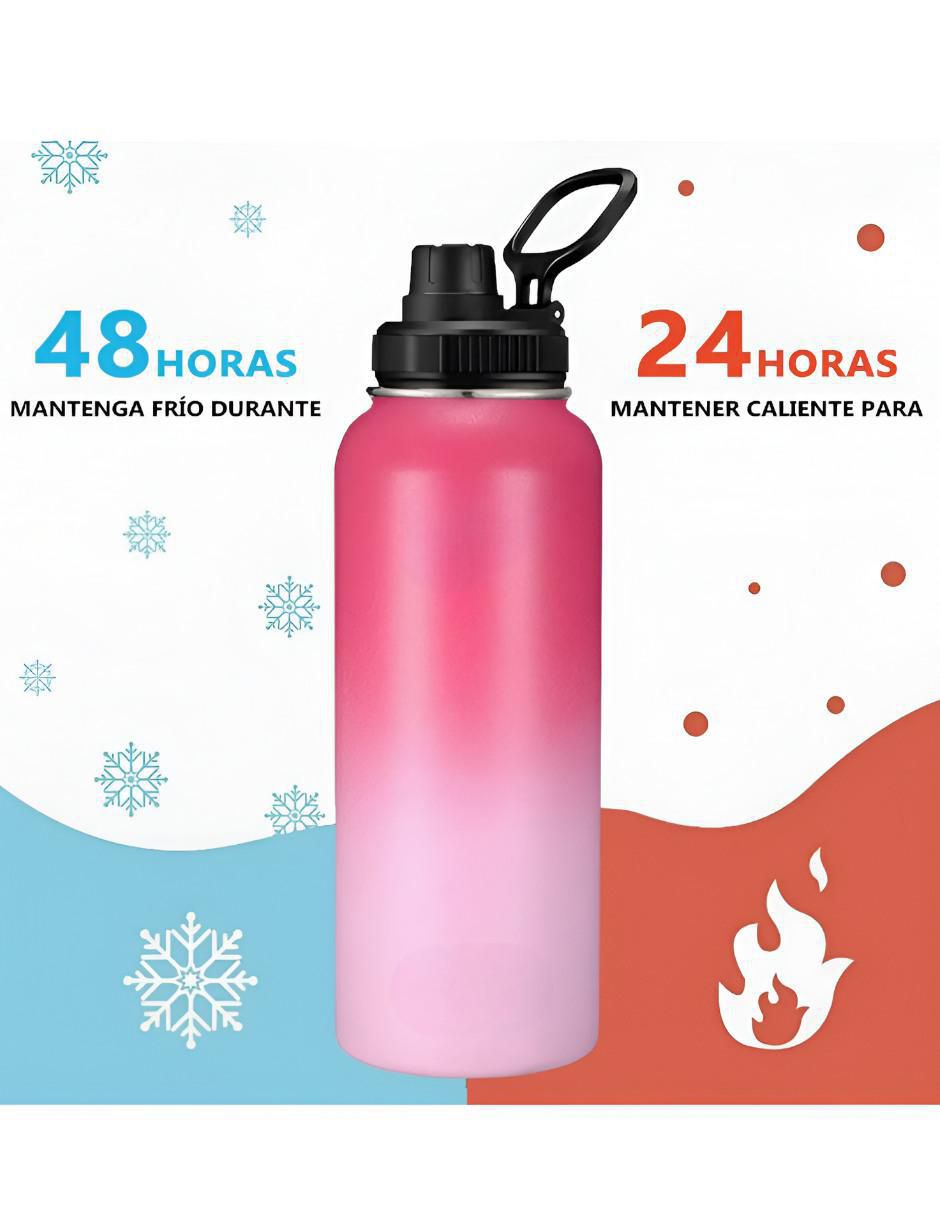 Termo de acero inoxidable con tapa rosca 1.2 l 3