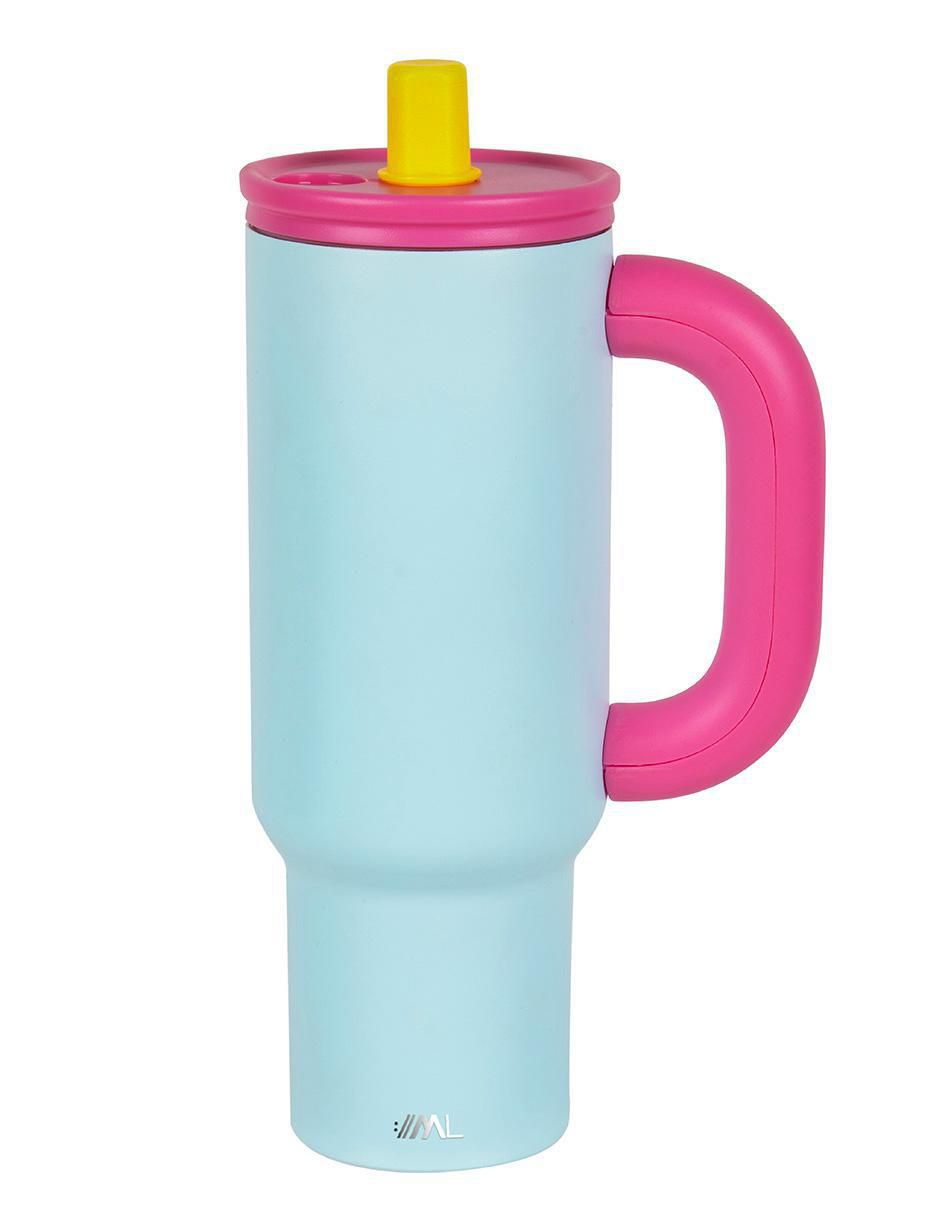 Termo de acero inoxidable con tapa doble rosca 1