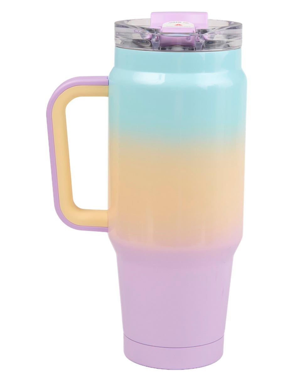Termo de acero inoxidable con tapa rosca 946 ml 3