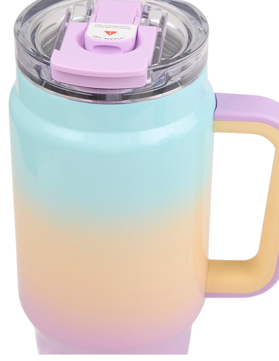 Termo de acero inoxidable con tapa rosca 946 ml 5