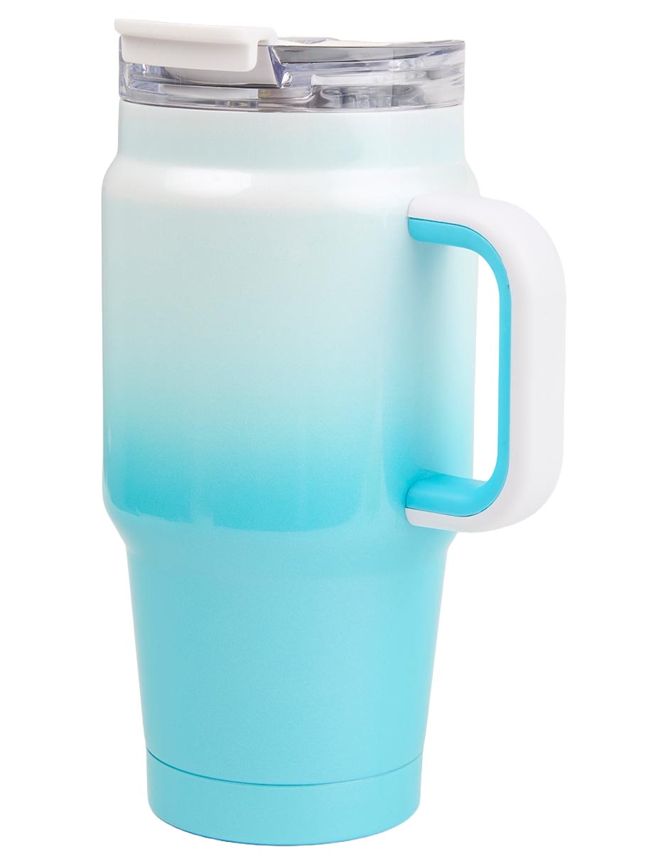Termo de acero inoxidable con tapa rosca 709 ml 2