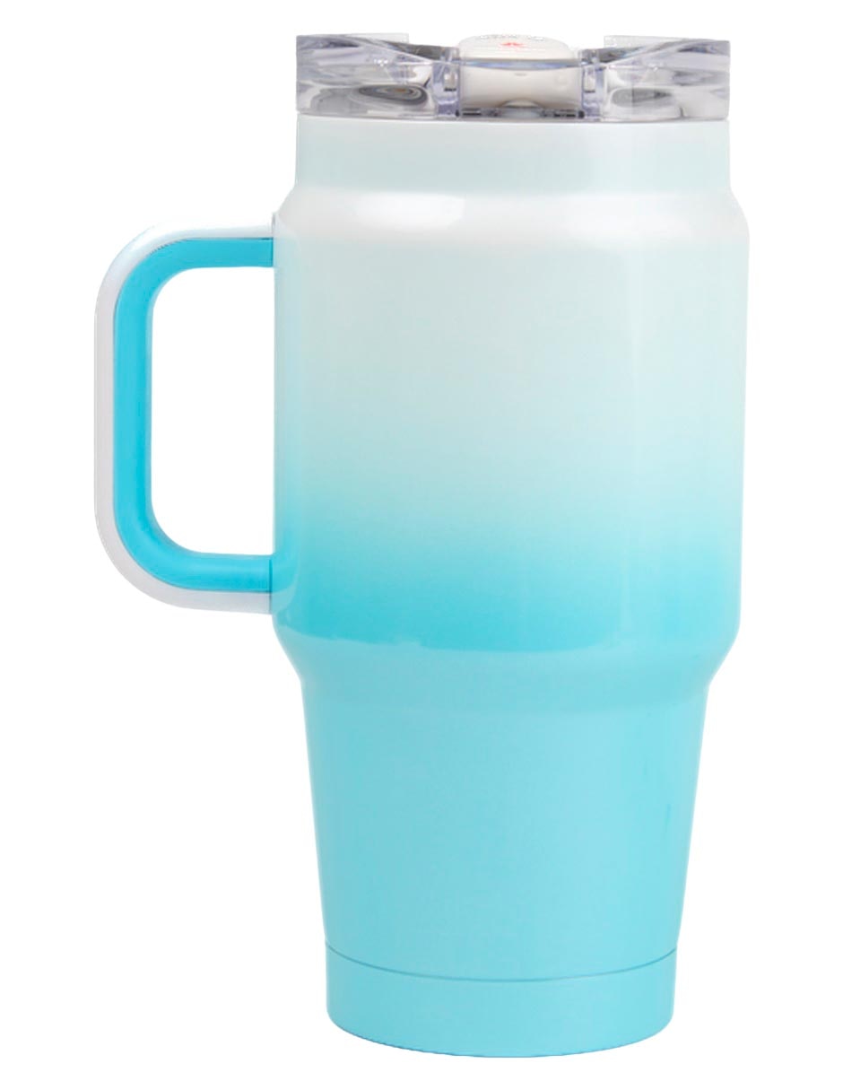 Termo de acero inoxidable con tapa rosca 709 ml 3