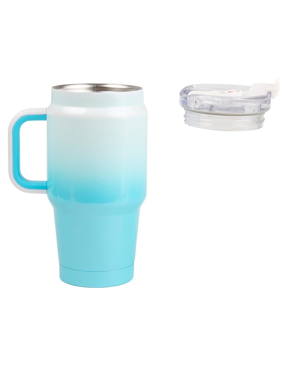 Termo de acero inoxidable con tapa rosca 709 ml 4