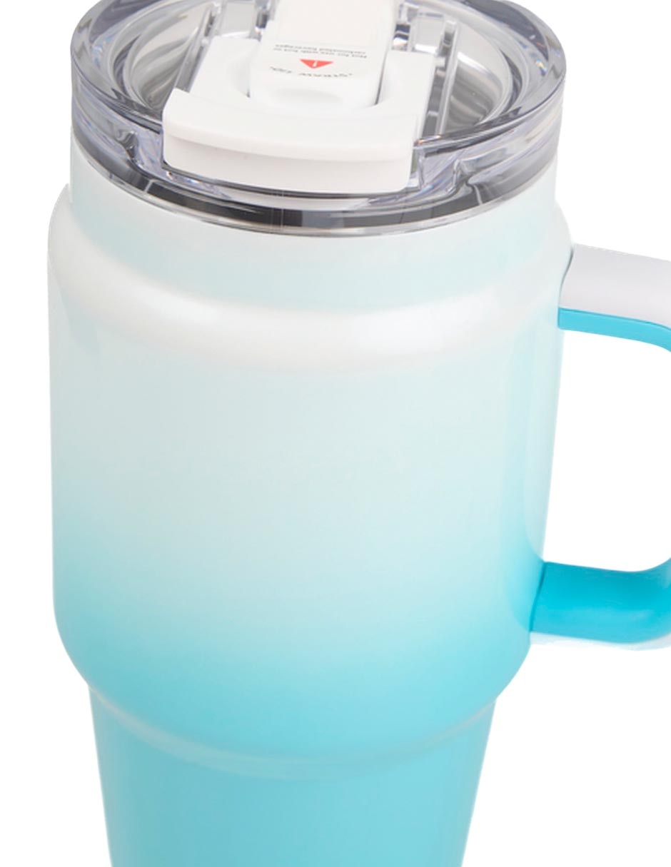 Termo de acero inoxidable con tapa rosca 709 ml 5