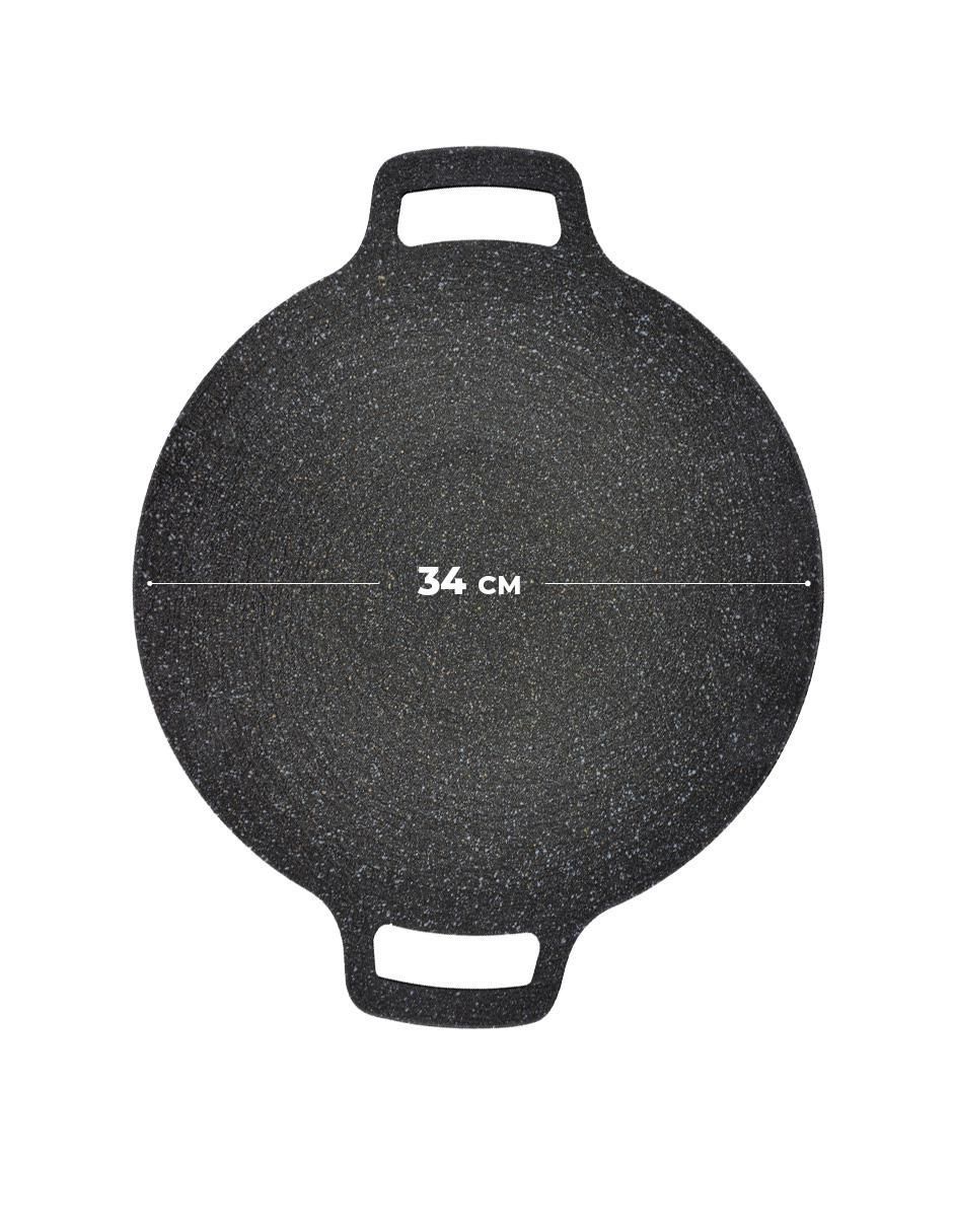 Comal aluminio anodizado 6