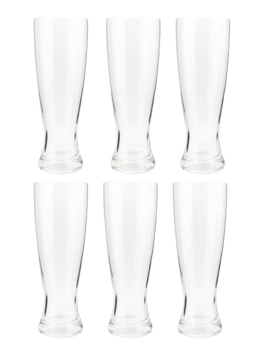 Set de vasos para cerveza de cristal con 6 piezas Set de vasos para cerveza de cristal con 6 piezas