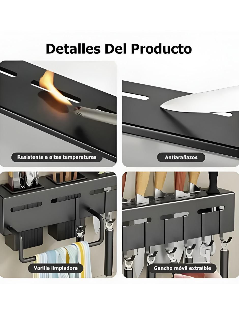 Organizador de utensilios cocina armable 3