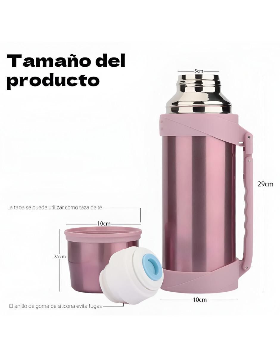 Termo de acero inoxidable con tapa rosca 1.2 l 4