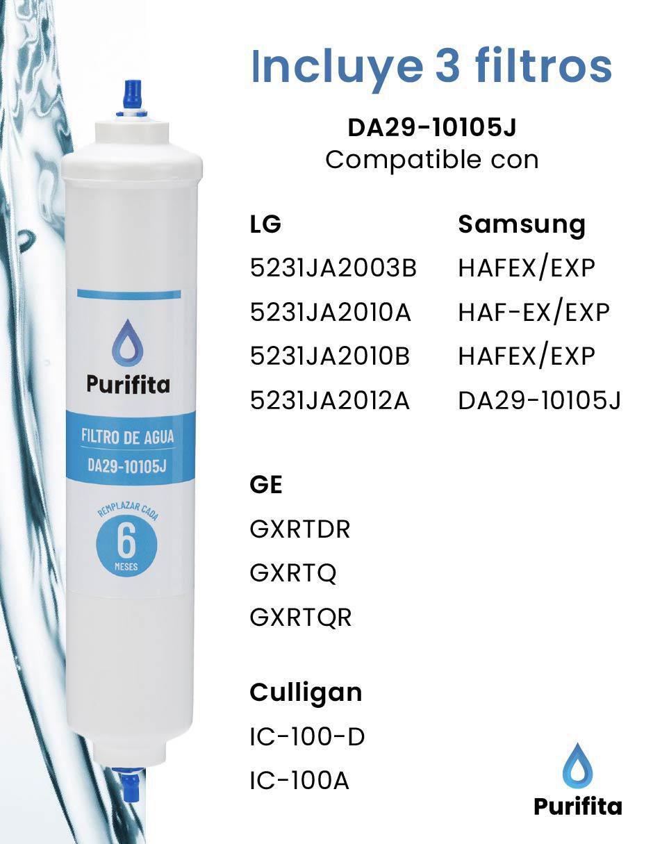 Filtro purificador de agua F4 4