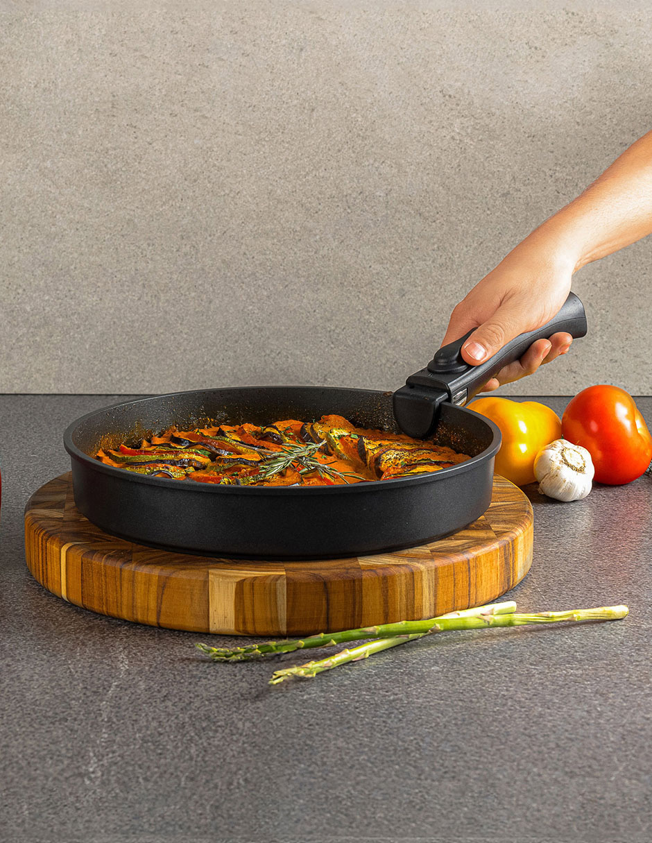 Batería de cocina Cooking Totem de aluminio antiadherente cerámica 10 piezas 9