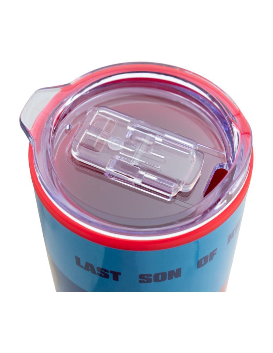 Termo doble pared de acero inoxidable DC Comics  con tapa a presión 500 ml 3