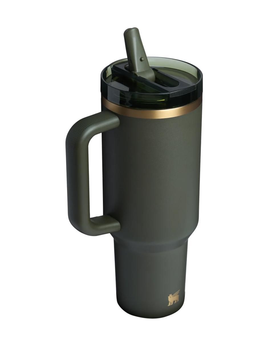 Termo de acero inoxidable Protour Flip Straw con tapa rosca 1.2 l