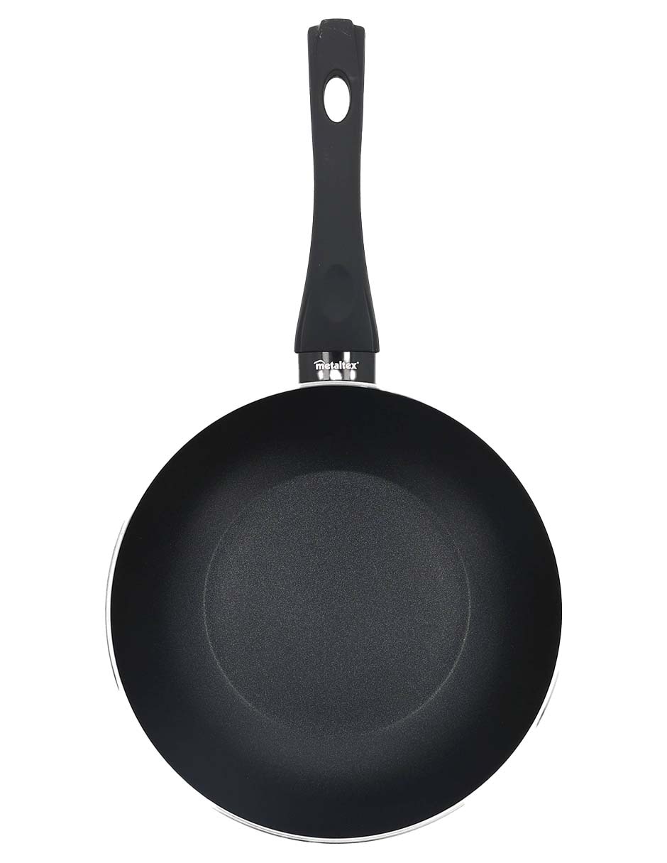 Batería de cocina de aluminio antiadherente convencional 7 piezas 3