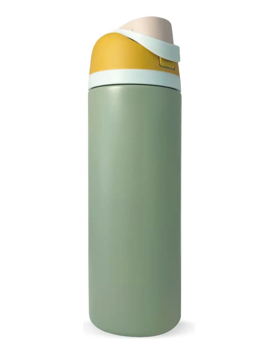 Termo de acero inoxidable con tapa a presión 950 ml Termo de acero inoxidable con tapa a presión 950 ml
