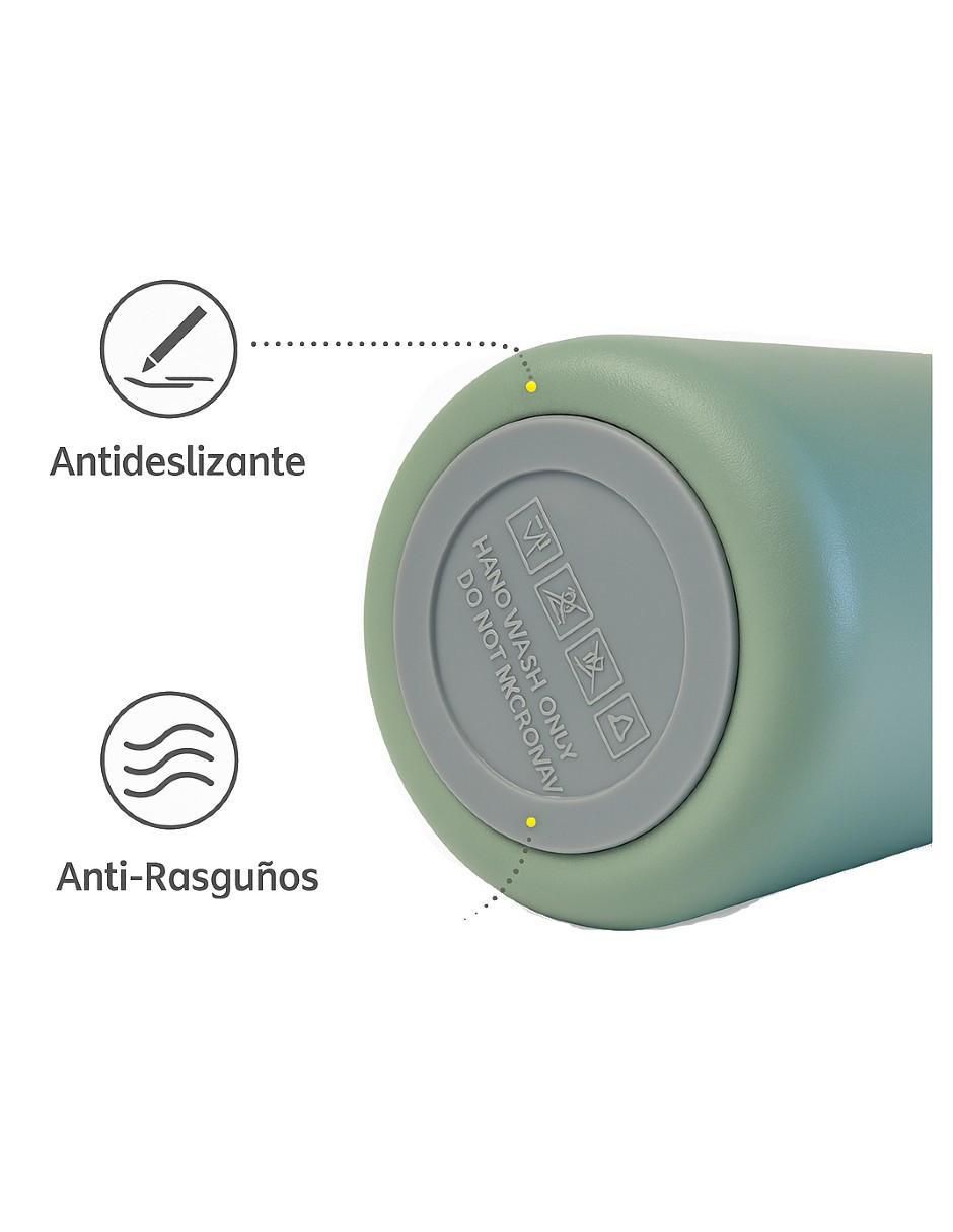 Termo de acero inoxidable con tapa a presión 950 ml 3