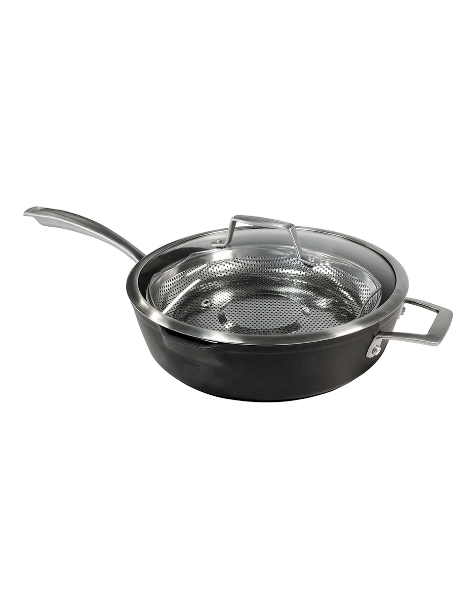 Sartén con tapa Versatil de aluminio forjado