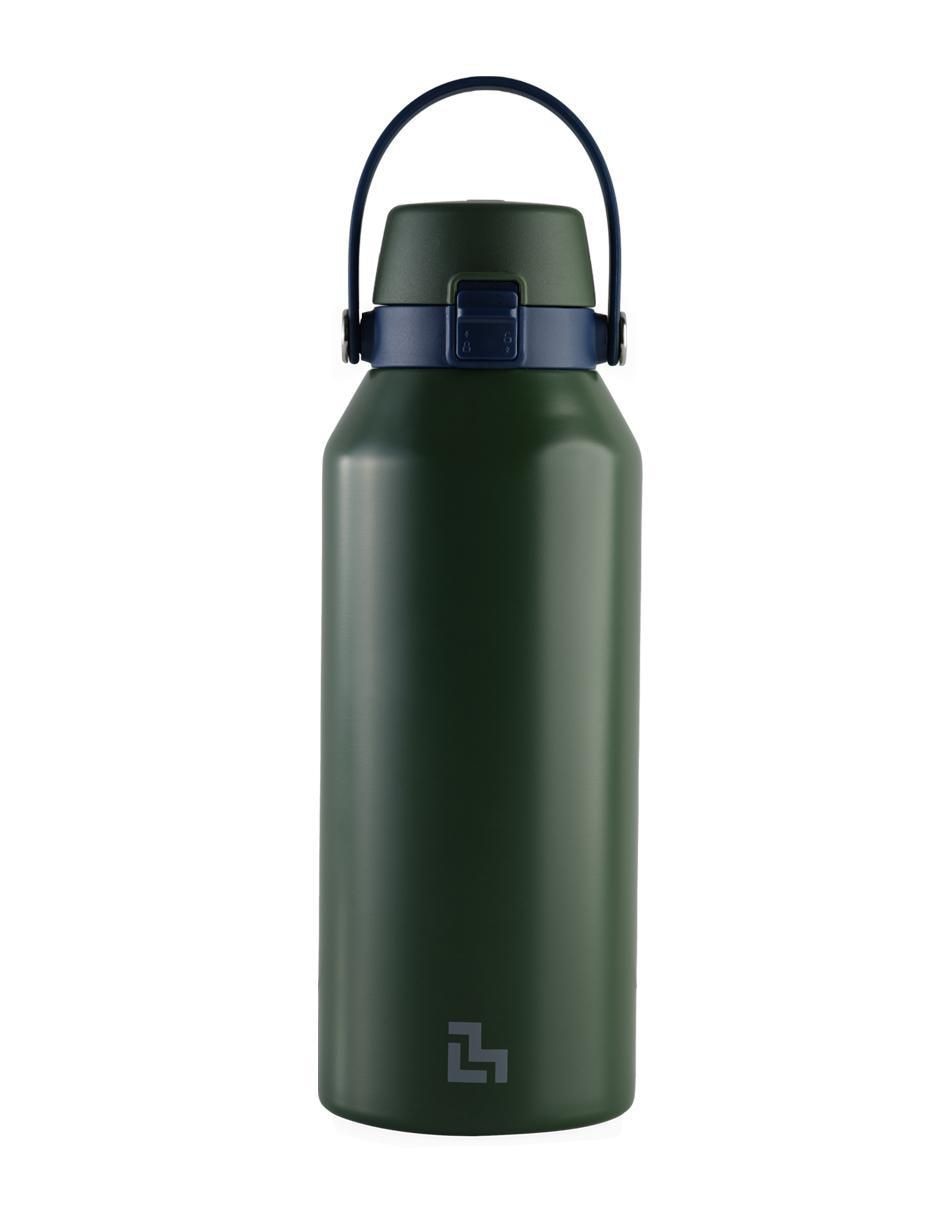 Termo de acero inoxidable Leo con tapa flip top Termo de acero inoxidable Leo con tapa flip top