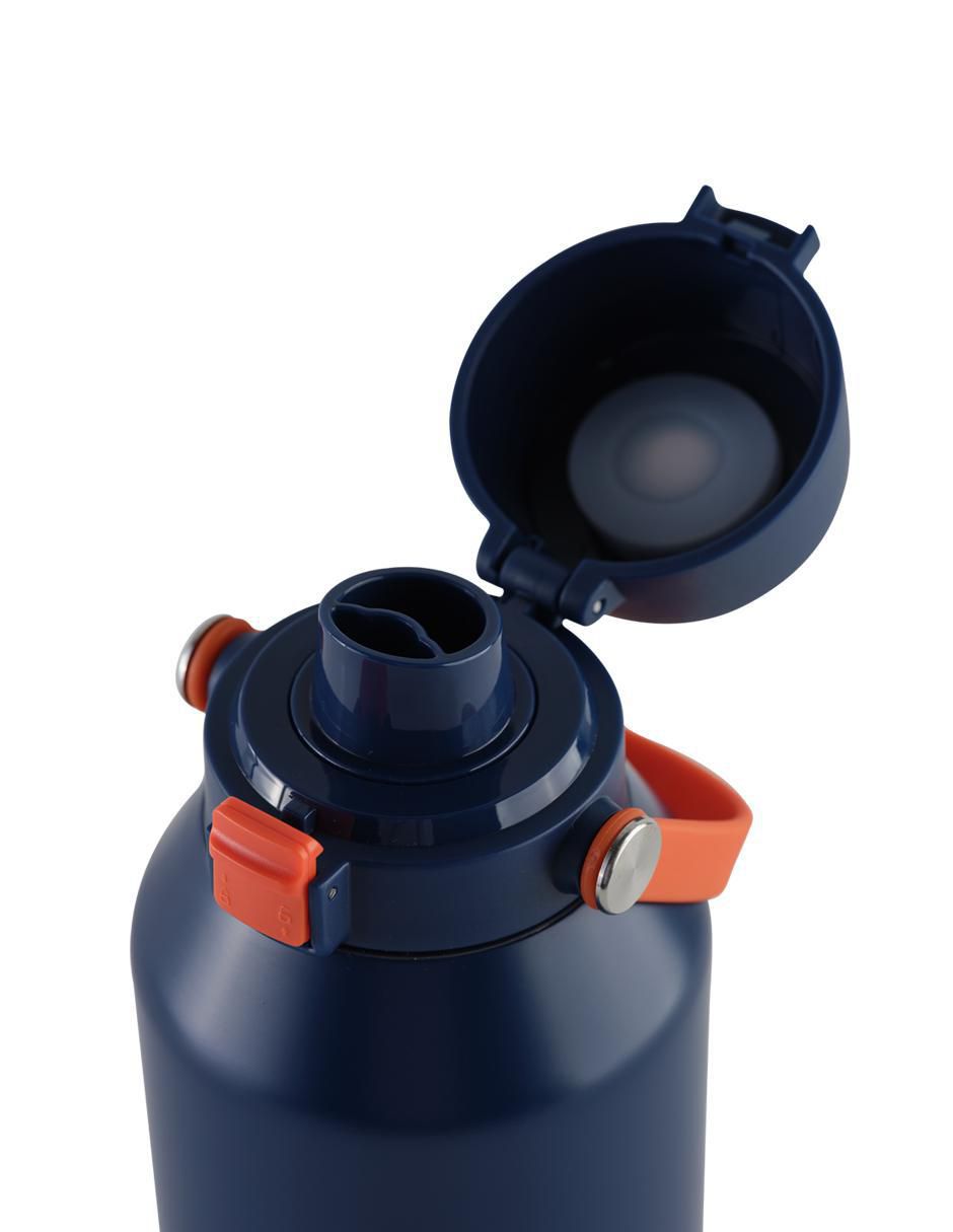 Termo luckman "de" acero inoxidable leo "con tapa" flip top 1 l