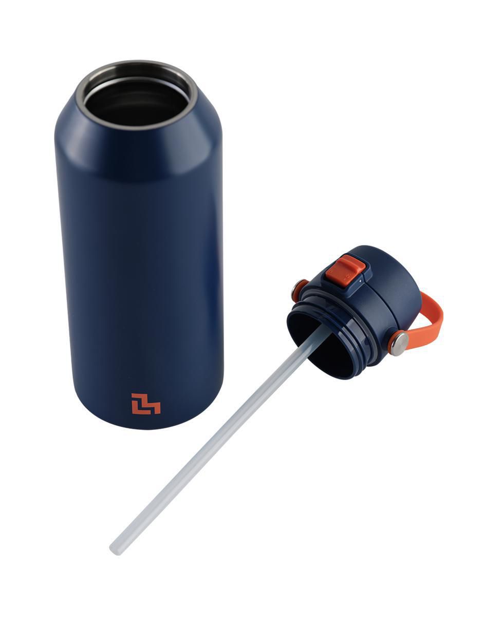 Termo luckman "de" acero inoxidable leo "con tapa" flip top 1 l