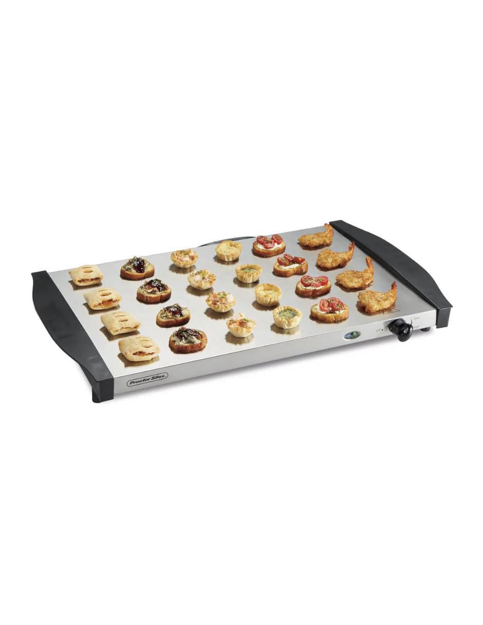 Chafer Bufetera de acero inoxidable 3 compartimentos 3