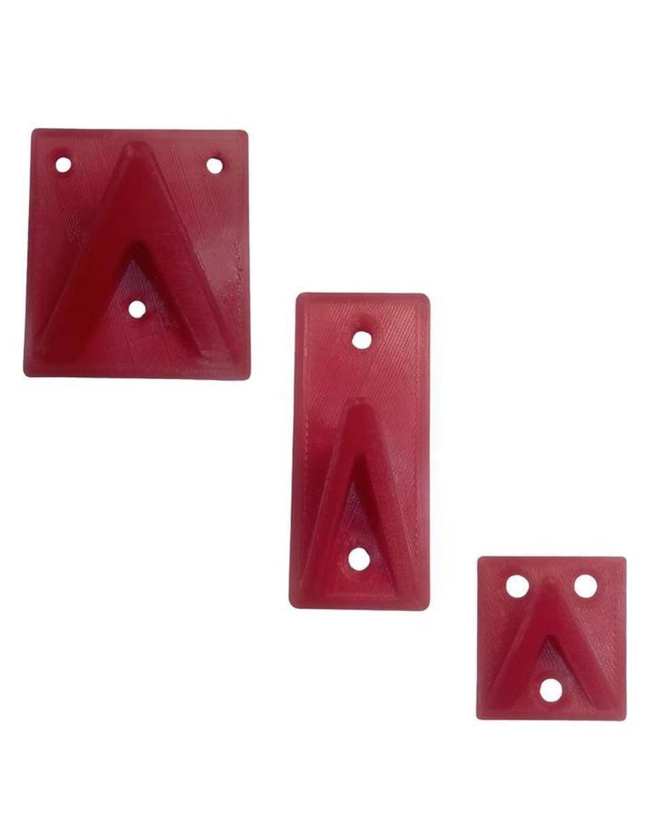 Set ganchos GanLuxRed 4 piezas