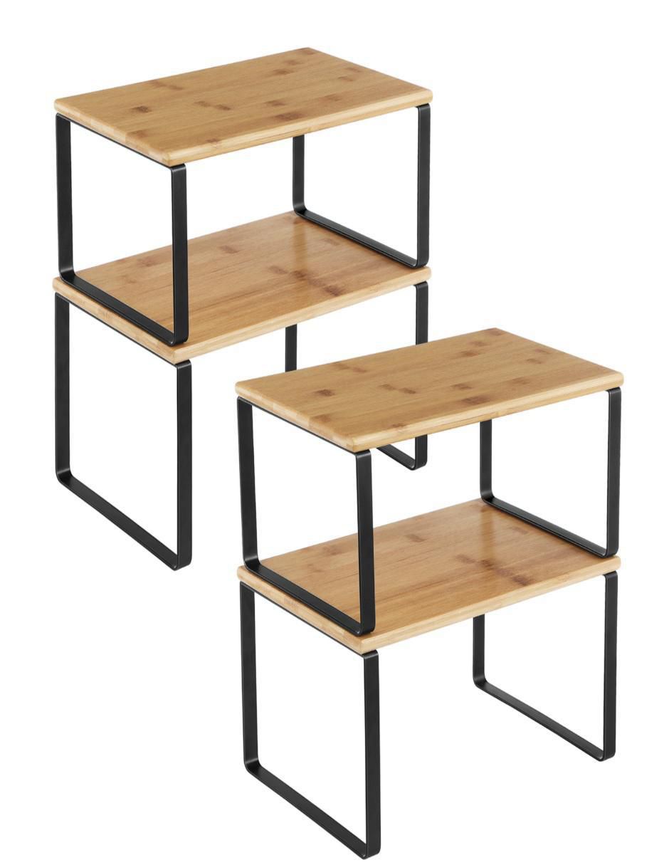 Estante de madera con metal Bystro MKCS10NB