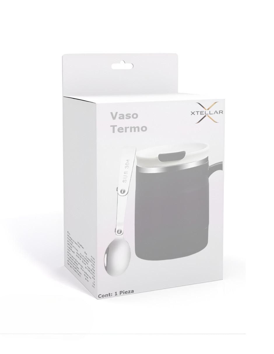 Termo de acero inoxidable con tapa disc top 490 ml 5